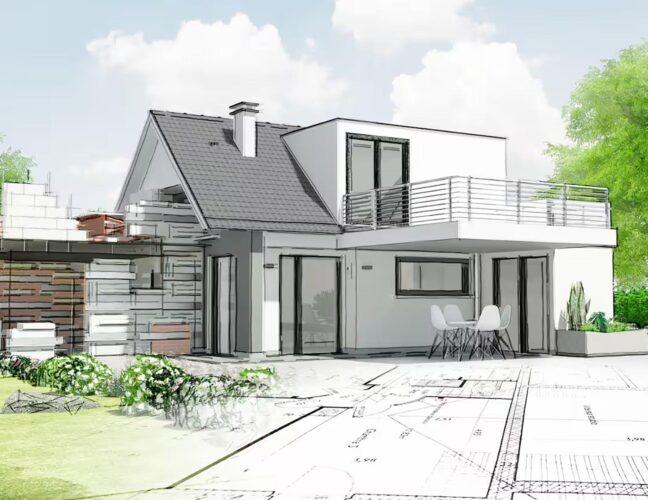 Maison bigénérationnelle